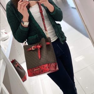 Michael Kors bucket bag